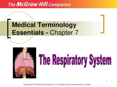 Medical Terminology Essentials - Chapter 7