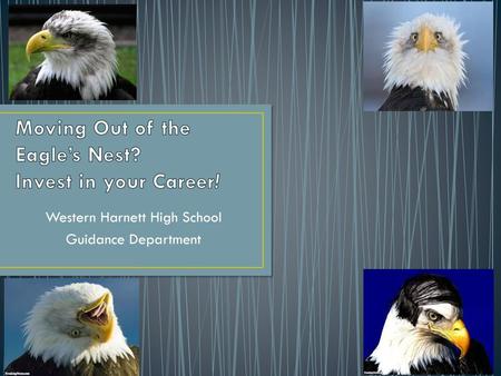 Moving Out of the Eagle’s Nest? Invest in your Career!