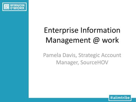 Enterprise Information work