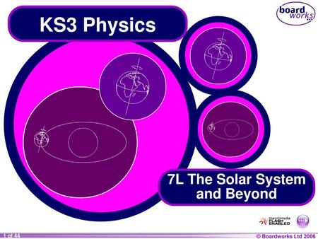 7L The Solar System and Beyond