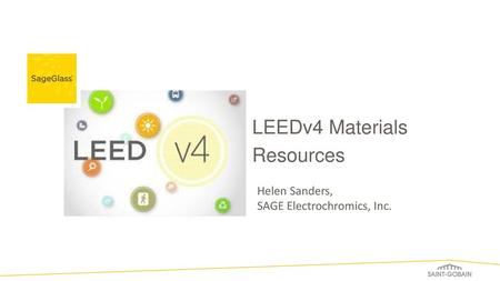 LEEDv4 Materials Resources