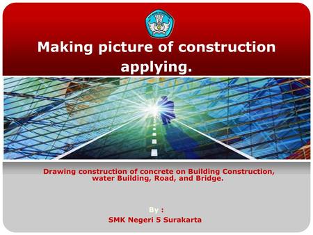 Making picture of construction applying.