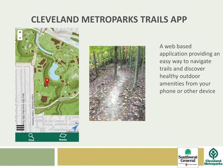 CLEVELAND METROPARKS TRAILS APP