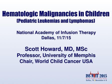 Hematologic Malignancies in Children