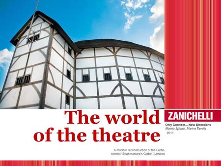 The world of the theatre