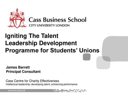 Leadership Development Programme for Students’ Unions