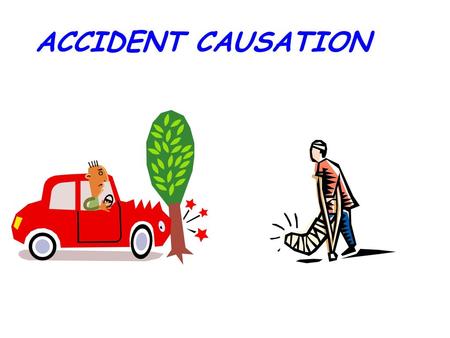 ACCIDENT CAUSATION.