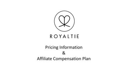 Affiliate Compensation Plan