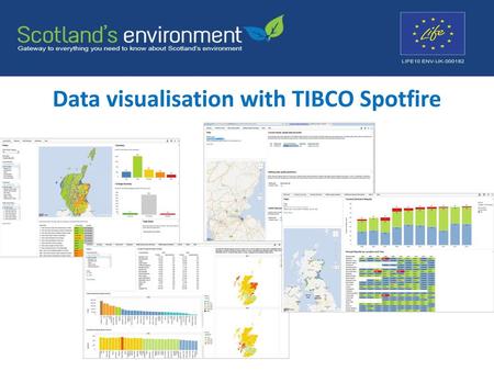 Data visualisation with TIBCO Spotfire