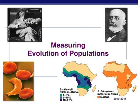 Measuring Evolution of Populations