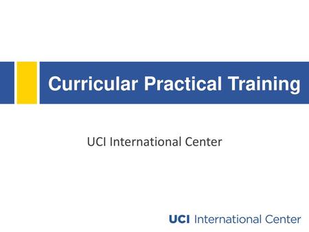 Curricular Practical Training