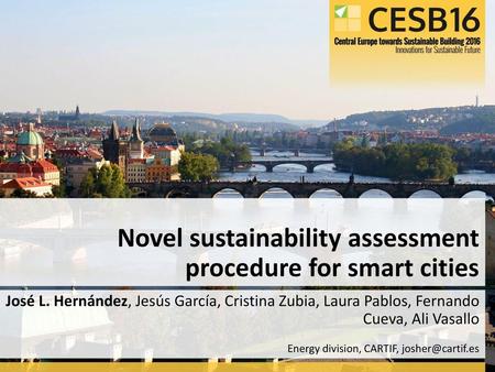 Novel sustainability assessment procedure for smart cities