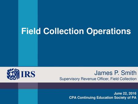 Field Collection Operations