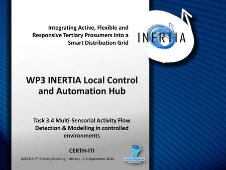 WP3 INERTIA Local Control and Automation Hub