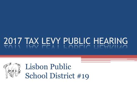 2017 TAX LEVY PUBLIC HEARING