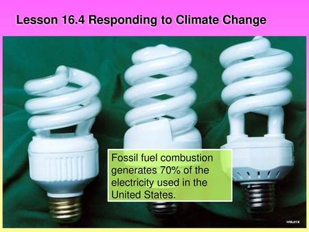 Lesson 16.4 Responding to Climate Change