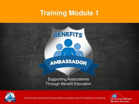 Supporting Associations Through Benefit Education