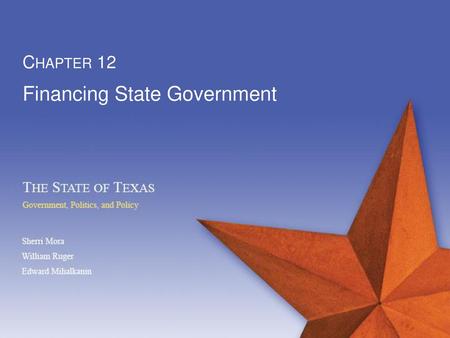 Financing State Government