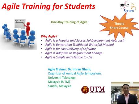 Agile Training for Students