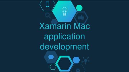 Xamarin Mac application development