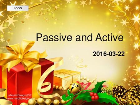 Passive and Active LOGO 由NordriDesign提供