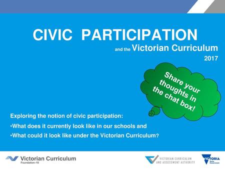 and the Victorian Curriculum 2017