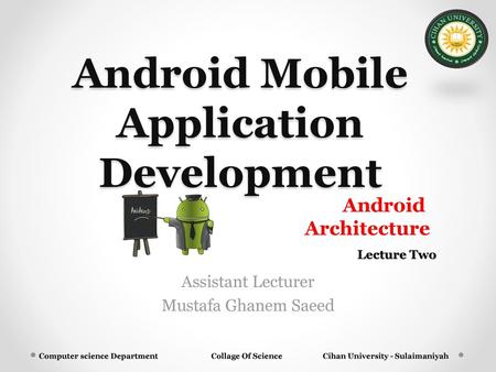 Android Mobile Application Development