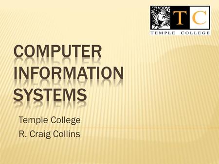 Computer Information Systems