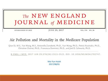 N Engl J Med Jun 29;376(26): doi: 10