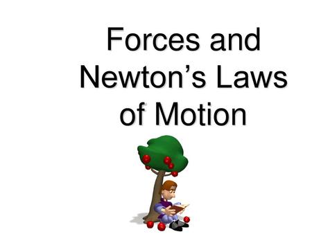 Forces and Newton’s Laws of Motion