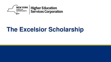 The Excelsior Scholarship