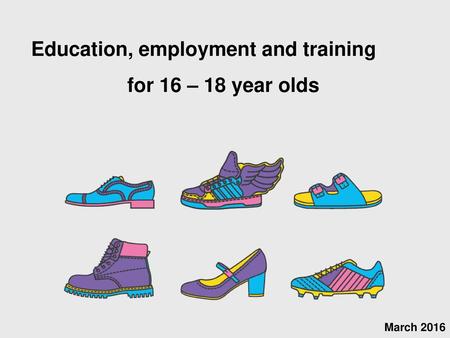 Education, employment and training for 16 – 18 year olds