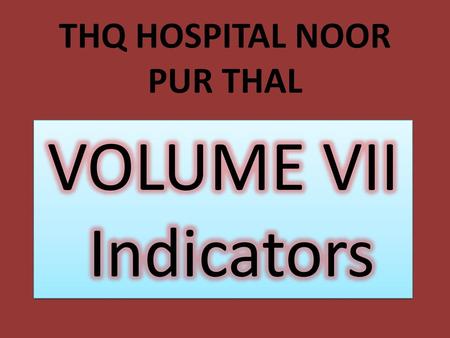 THQ HOSPITAL NOOR PUR THAL