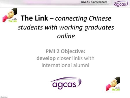 The Link – connecting Chinese students with working graduates online