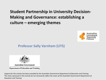 Professor Sally Varnham (UTS)