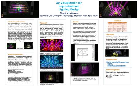 3D Visualization for Improvisational