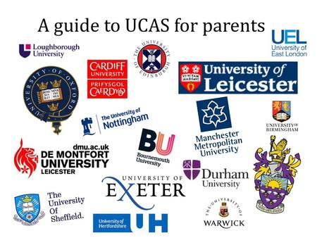 A guide to UCAS for parents