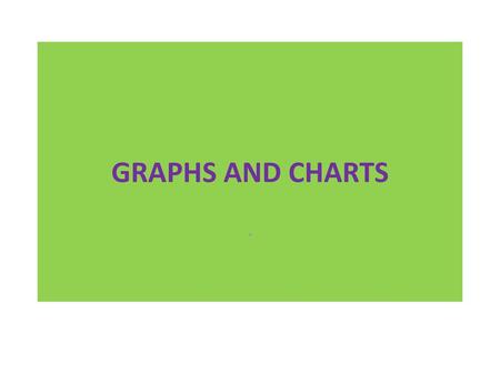 GRAPHS AND CHARTS ..