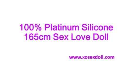 100% Platinum Silicone 165cm Sex Love Doll