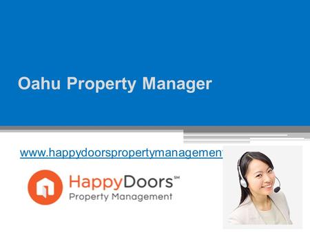 Oahu Property Manager