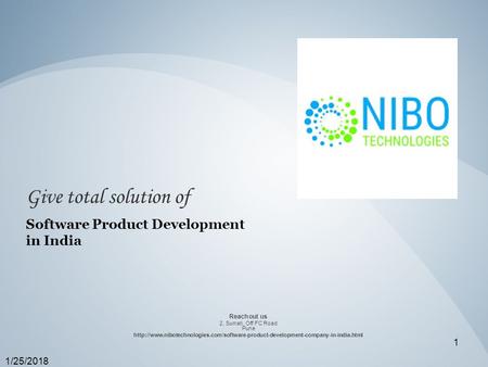 Software Product Development in India - NIBO Technologies