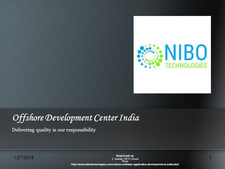 Offshore Development Center India - NIBO Technologies