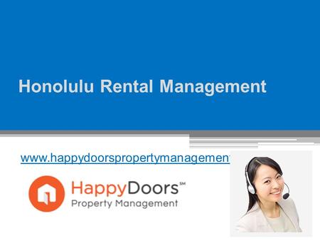 Honolulu Rental Management