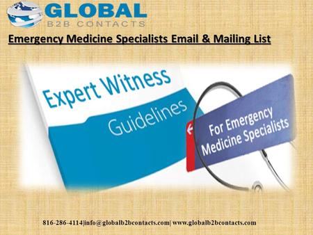 Emergency Medicine Specialists  & Mailing List.