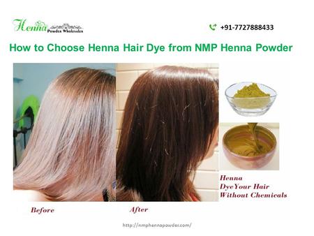 How to Choose Henna Hair Dye from NMP Henna Powder