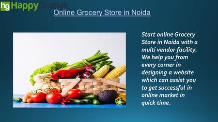 Online Grocery Store in Noida