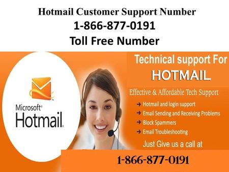 Hotmail Customer Support Number Toll Free Number.