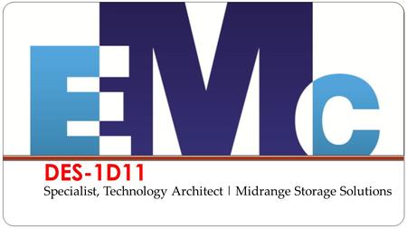 EMC DES-1D11 VCE Test Dumps