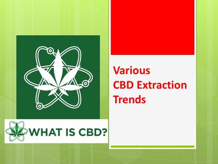 Various CBD Extraction Trends. BIOCBD- A New Trend For Hemp Extraction BIOCBD is the best technique for the complete extraction of CBD from the hemp plant.