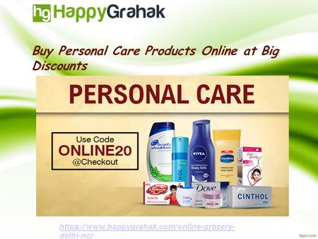 Buy Online Personal Care Products at Discounts
